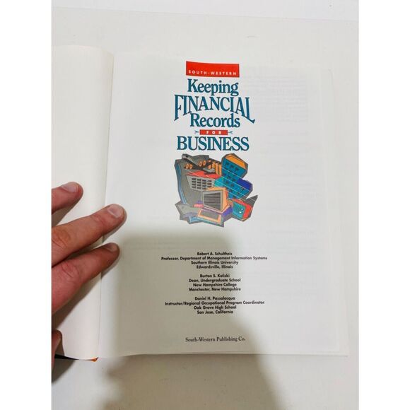 South-Western Keeping Financial Records 8th Ed. Comprehensive Guide Hardcover - Picture 6 of 10